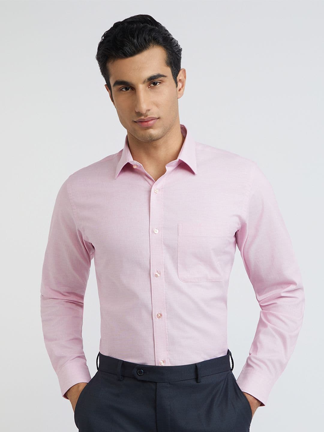 Raymond Pure Cotton Slim Fit Formal Shirt - view 1