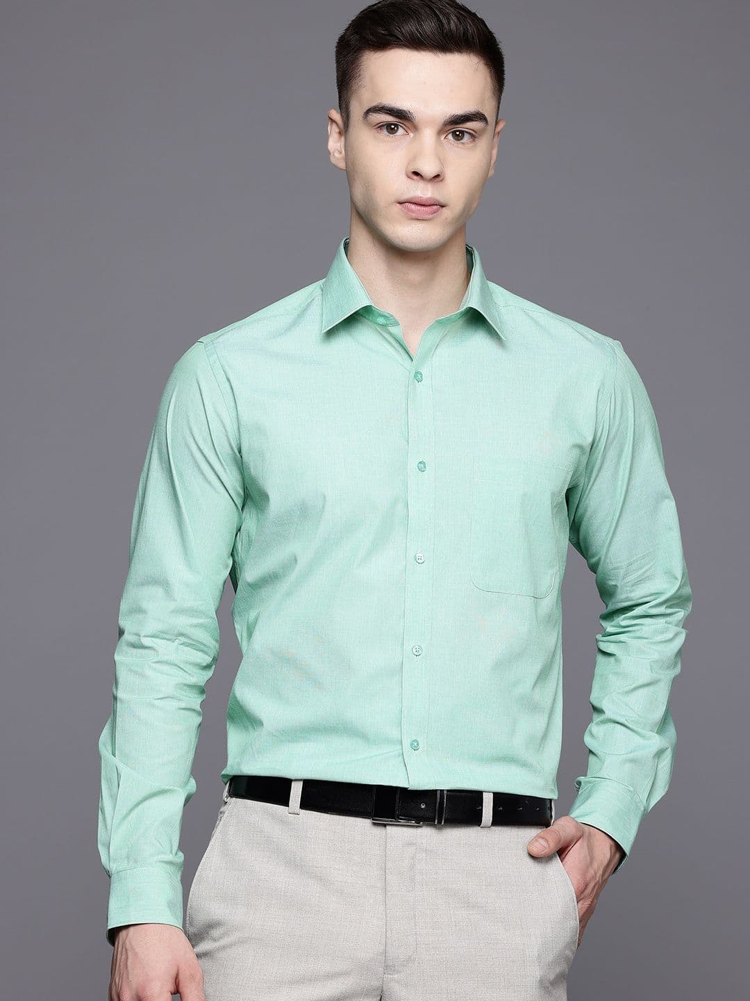 Raymond Pure Cotton Slim Fit Formal Shirt - view 1