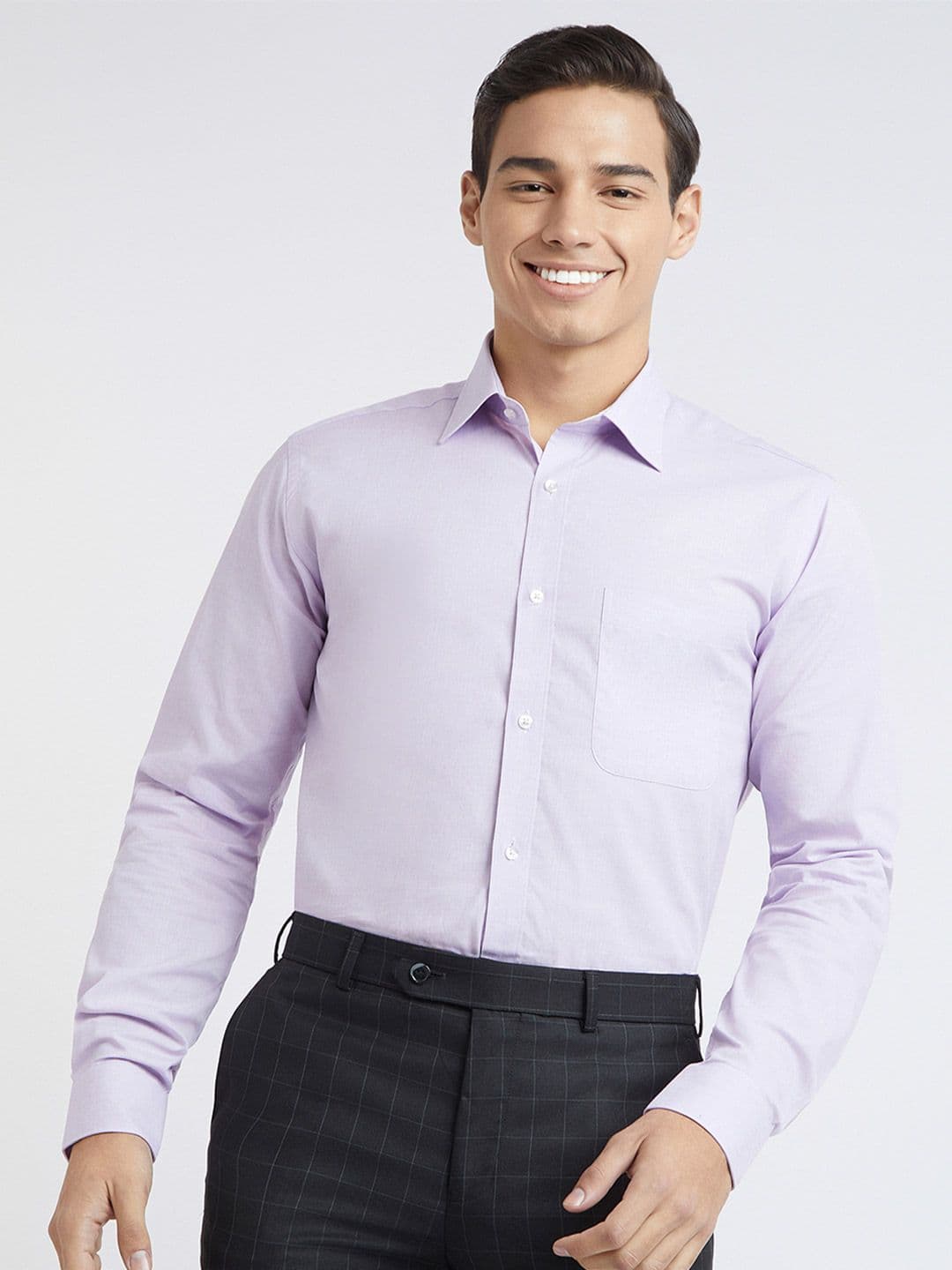 Raymond Pure Cotton Slim Fit Formal Shirt - view 1