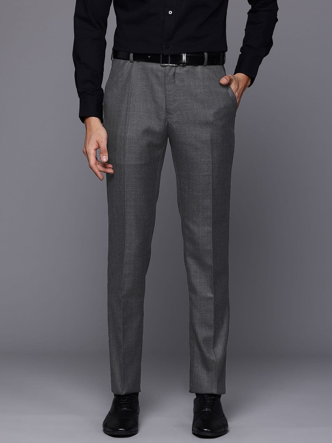 Raymond Men Slim Fit Formal Trousers - view 1