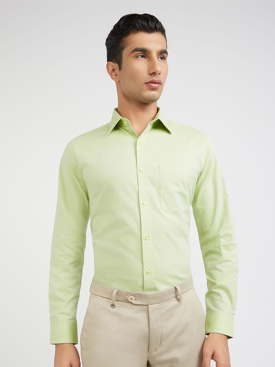 Raymond Pure Cotton Slim Fit Formal Shirt - view 1