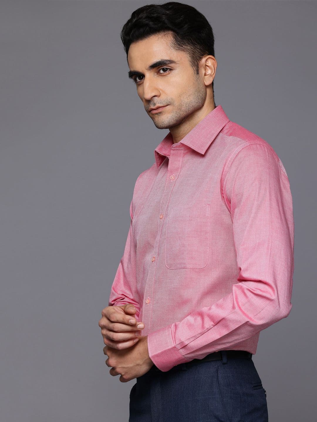 Raymond Pure Cotton Slim Fit Formal Shirt - view 1