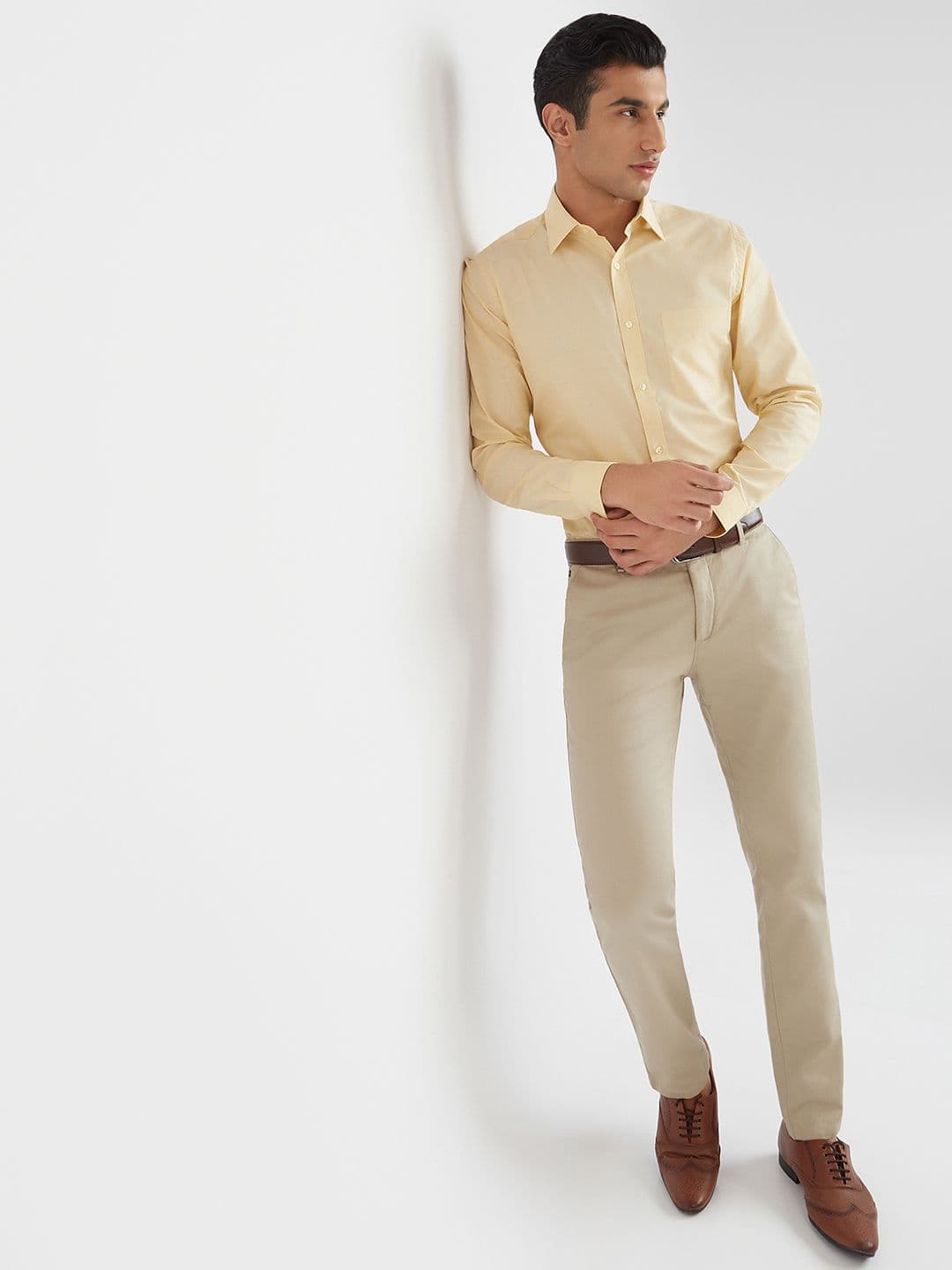 Raymond Pure Cotton Slim Fit Formal Shirt - view 1