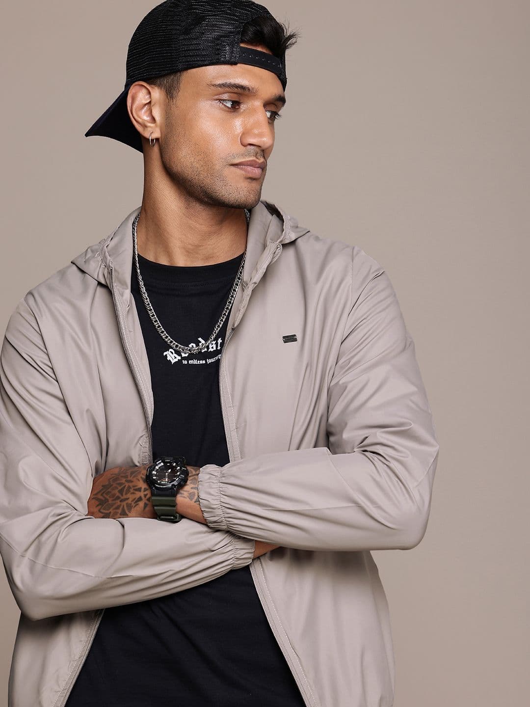 The Roadster Life Co. Hooded Sporty Jacket - view 1