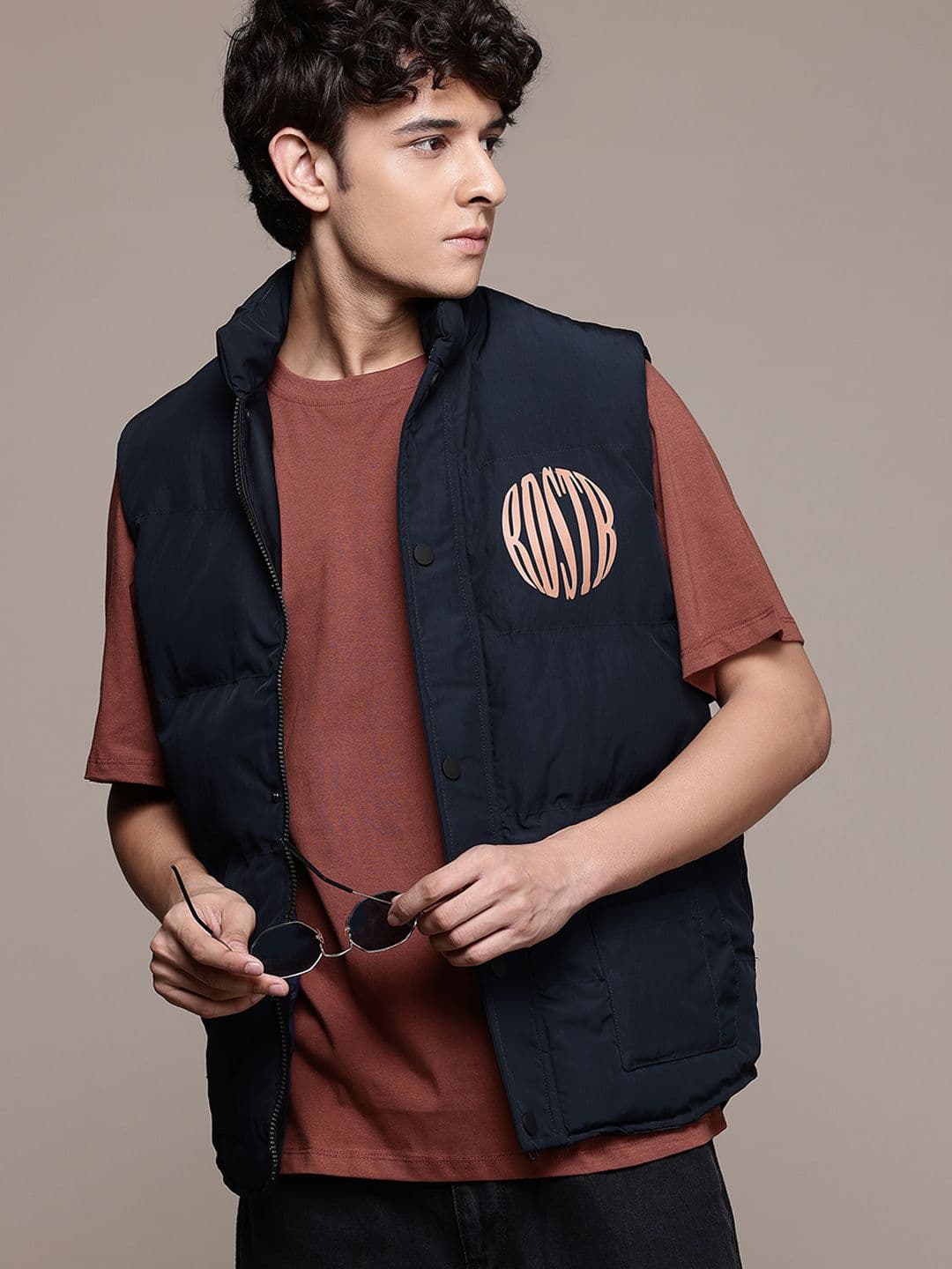 The Roadster Lifestyle Co. Sleeveless Padded Jacket - view 1