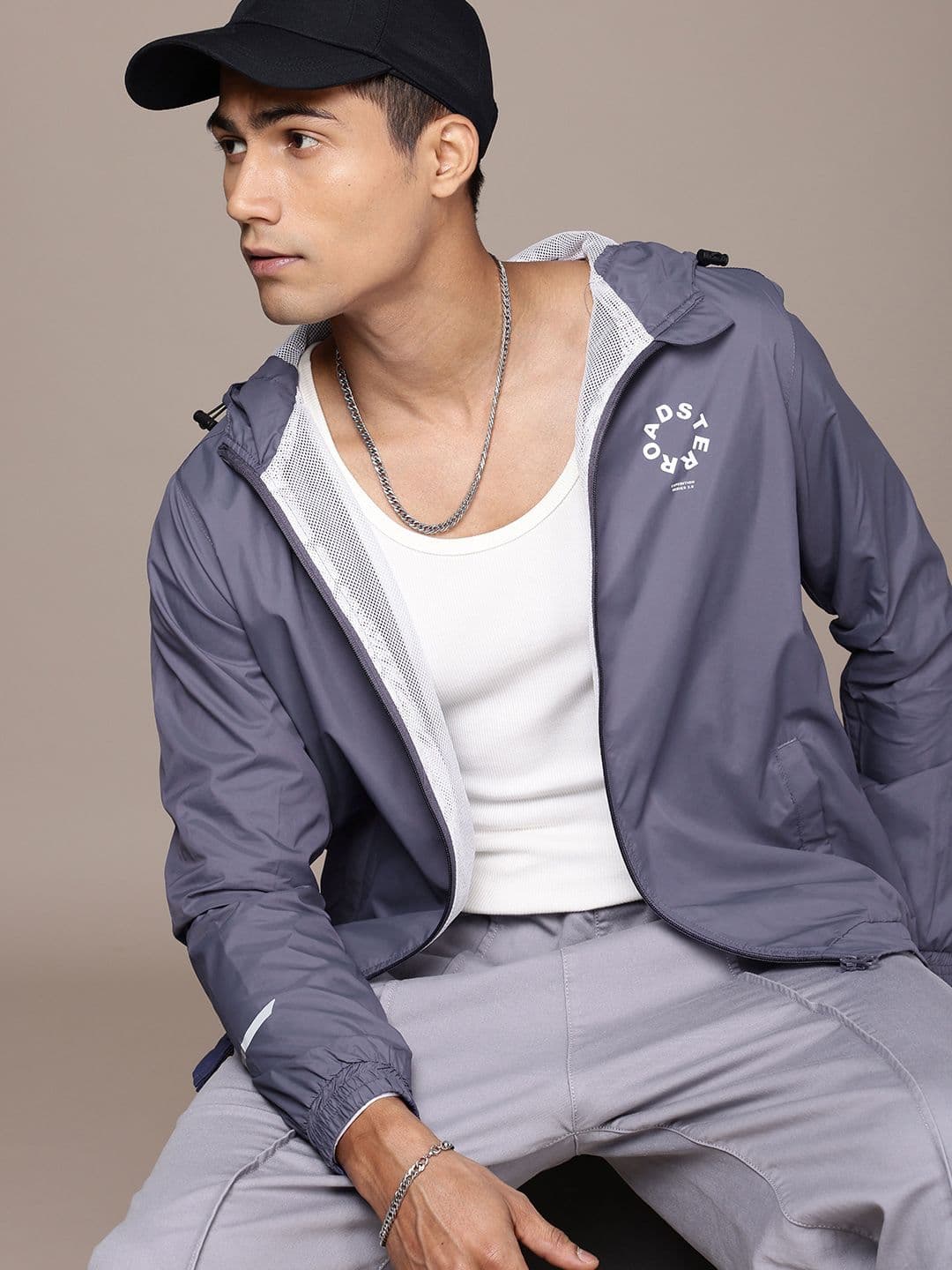 The Roadster Life Co. Hooded Bomber Jacket - view 1