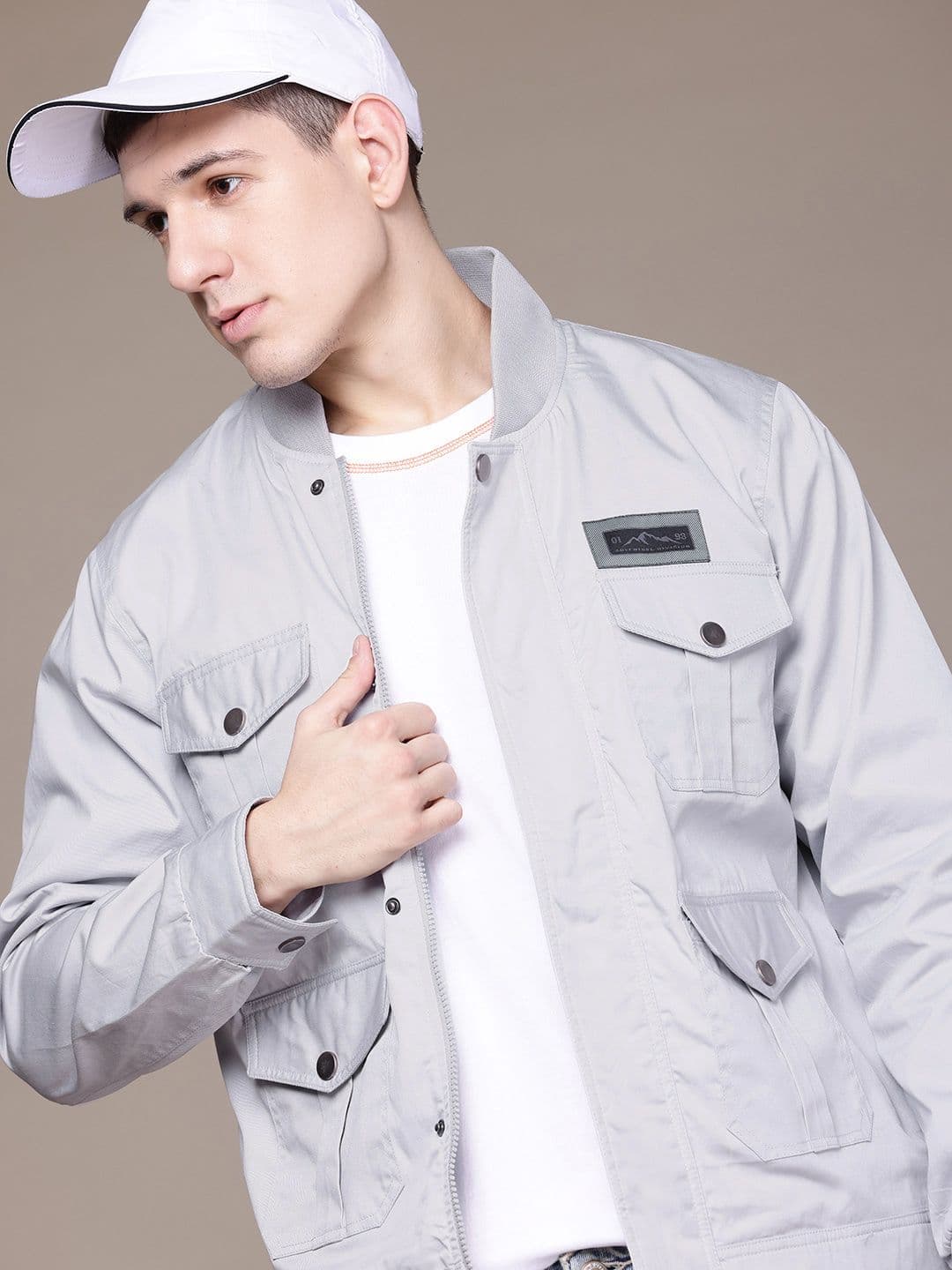 The Roadster Lifestyle Co. Stand Collar Tailored Jacket - view 1