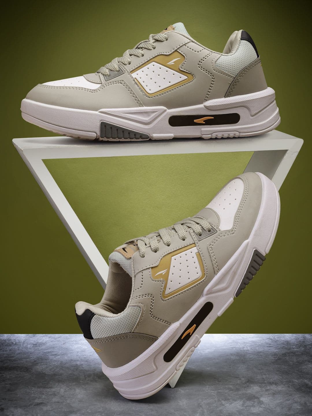 ASIAN Men Round Toe Memory Foam Sneakers - view 1
