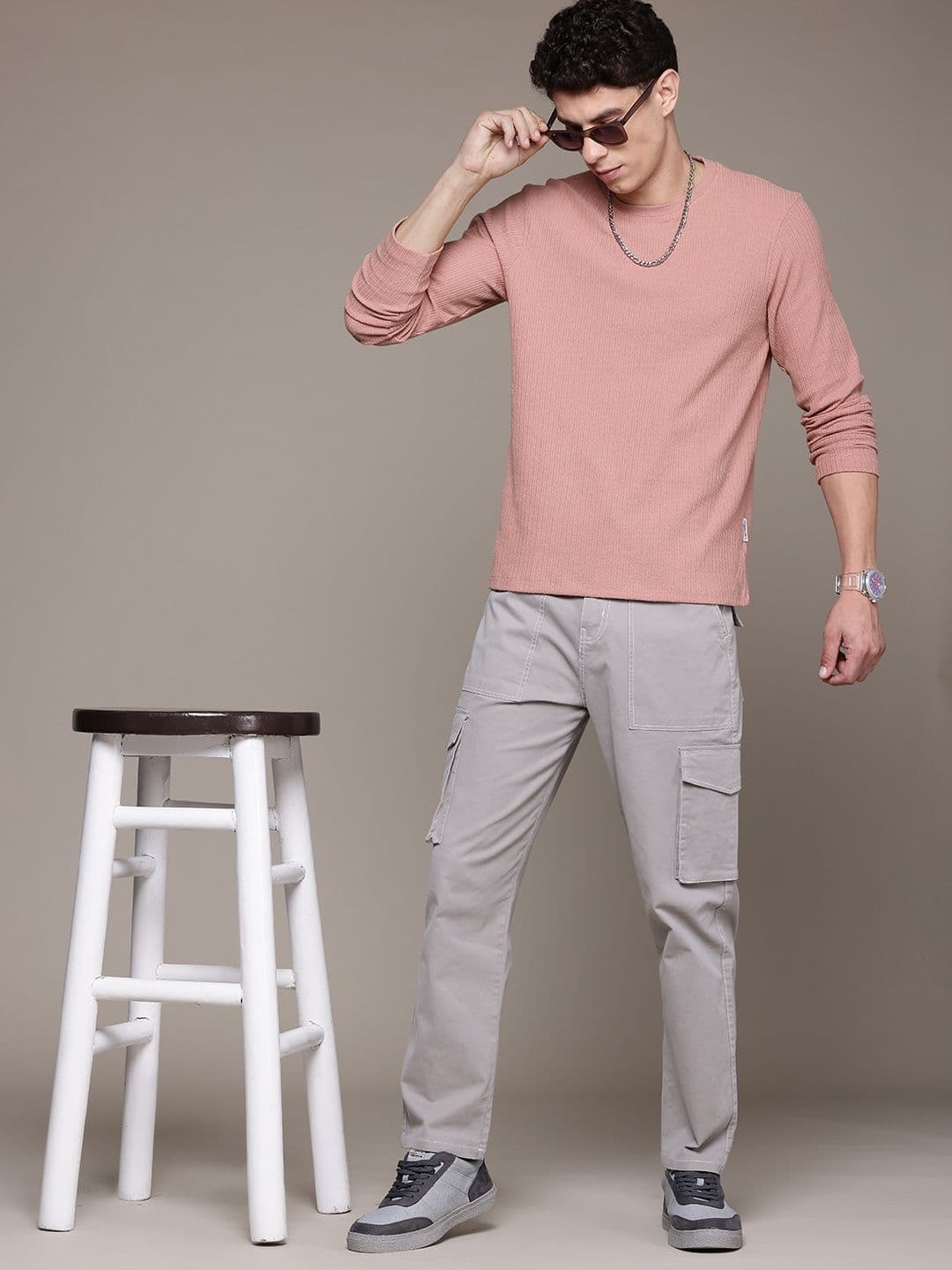 The Roadster Lifestyle Co. Textured T-shirt - view 1