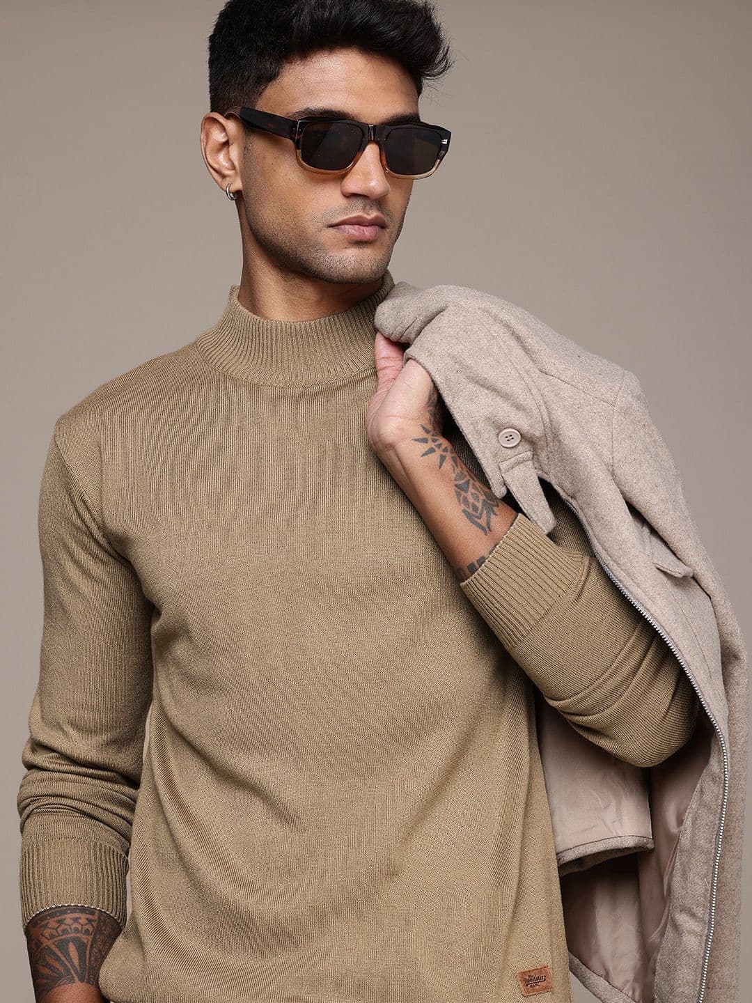 The Roadster Life Co. High Neck Pullover - view 1