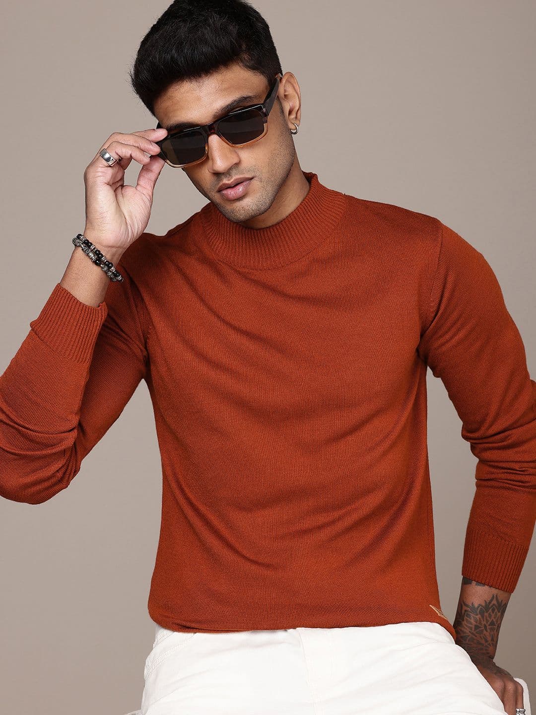 The Roadster Life Co. Mock Collar Pullover Sweater - view 1