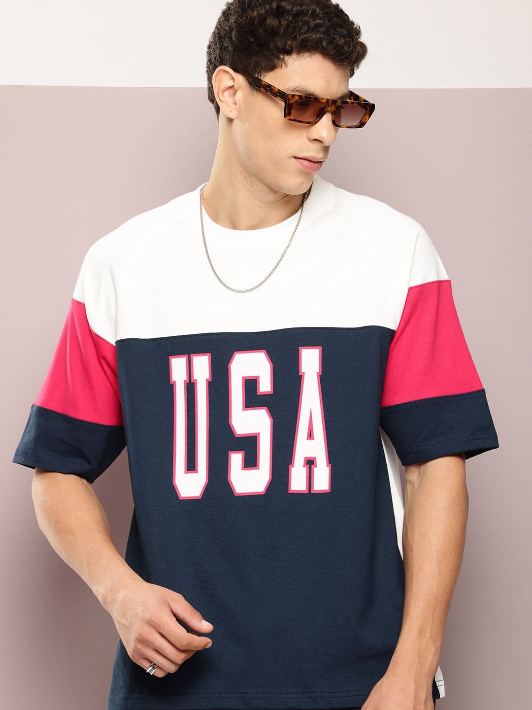 DILLINGER Men Varsity Printed Oversized T-shirt - view 1