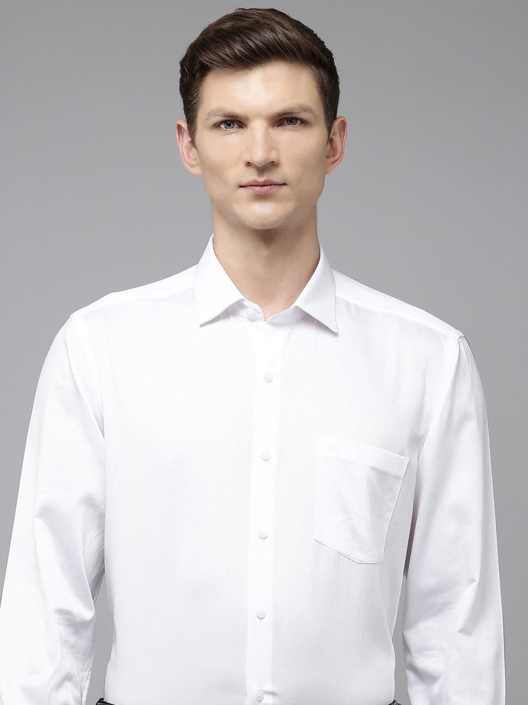 Arrow Original Slim Fit Opaque Pure Cotton Formal Shirt - view 1