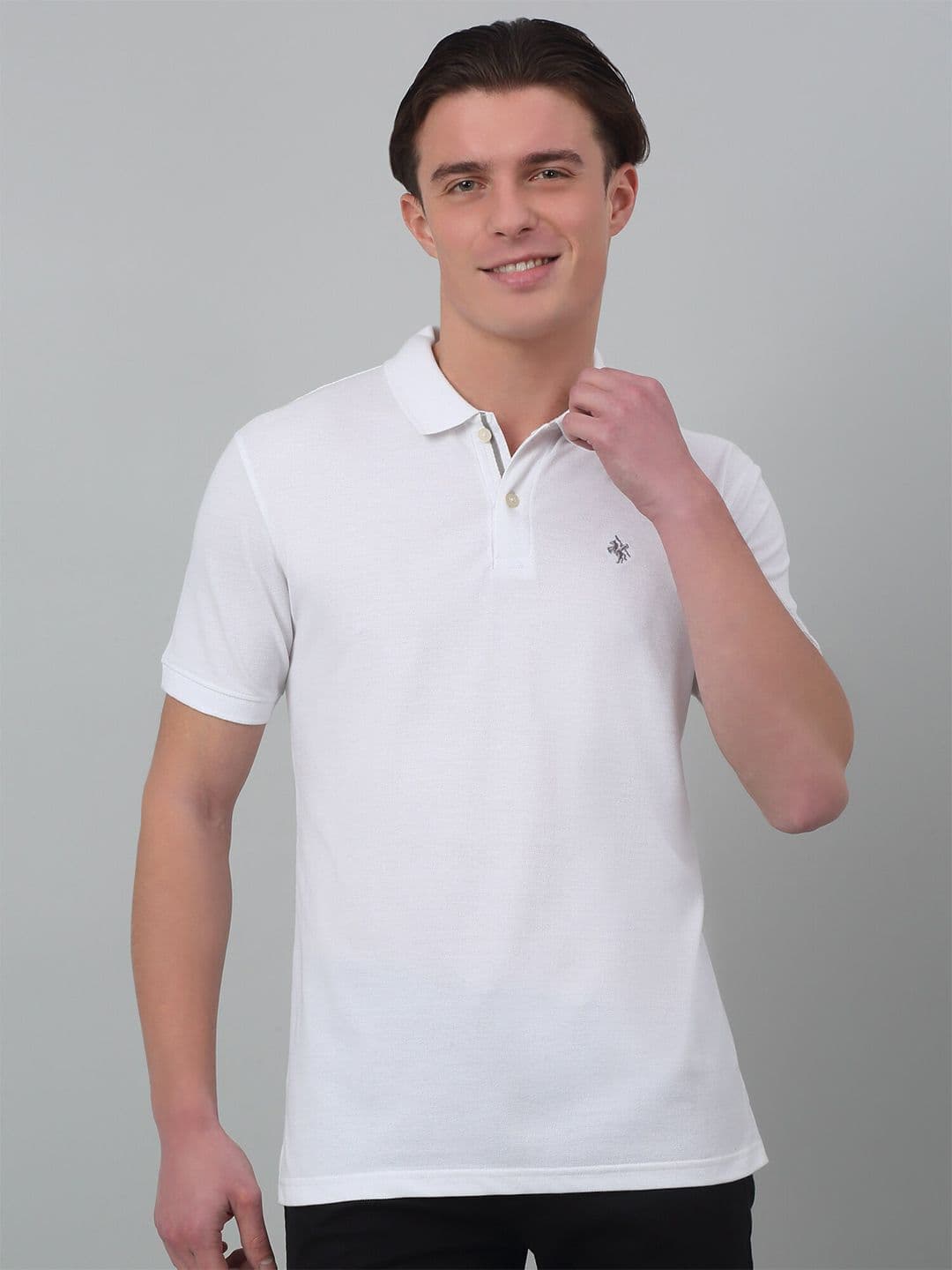 Cantabil Polo Collar Half Sleeve Cotton T-shirt - view 1