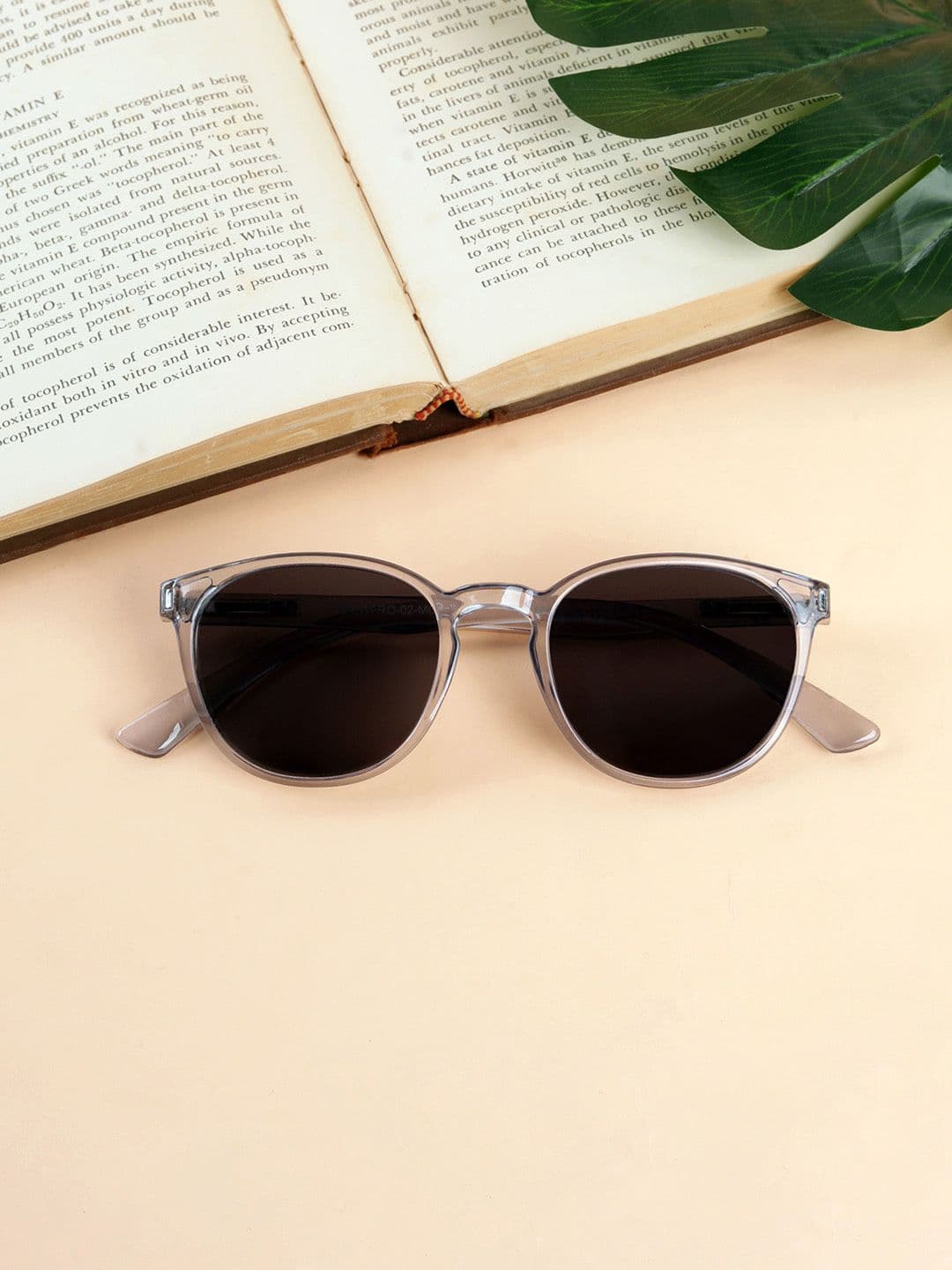 Woggles Unisex Round Sunglasses with Polarised Lens-WOWFRO-02-M09-1083-M - view 1