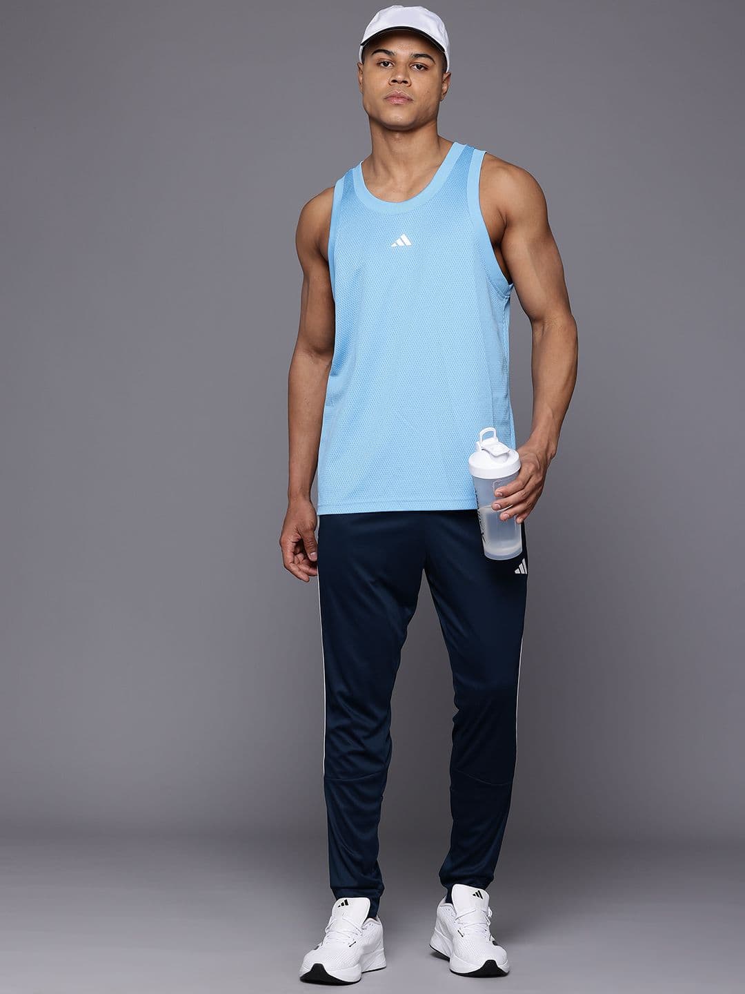 ADIDAS Men 3-Striped Logo Track Pants - view 1