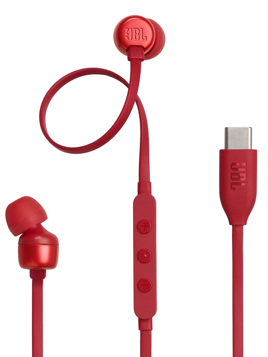 JBL Red Tune 310C Wired Hi-Res Audio Digital to Analog Headphones - view 1