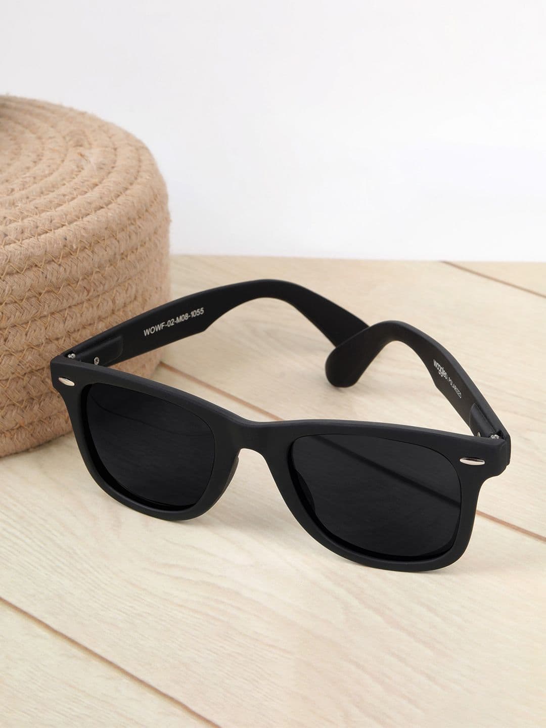 Woggles Unisex Wayfarer Sunglasses with Polarised Lens - view 1