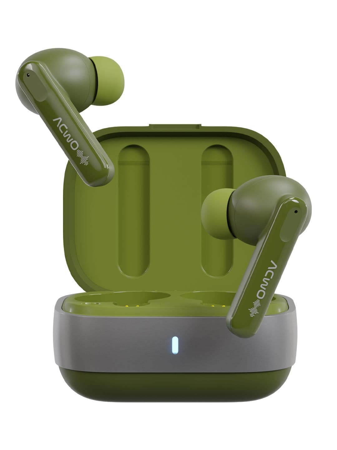ACwO DwOTS Decibel Meadow Green 60Hrs Playback Flagship ANC 3D Spatial Audio Earbuds - view 1