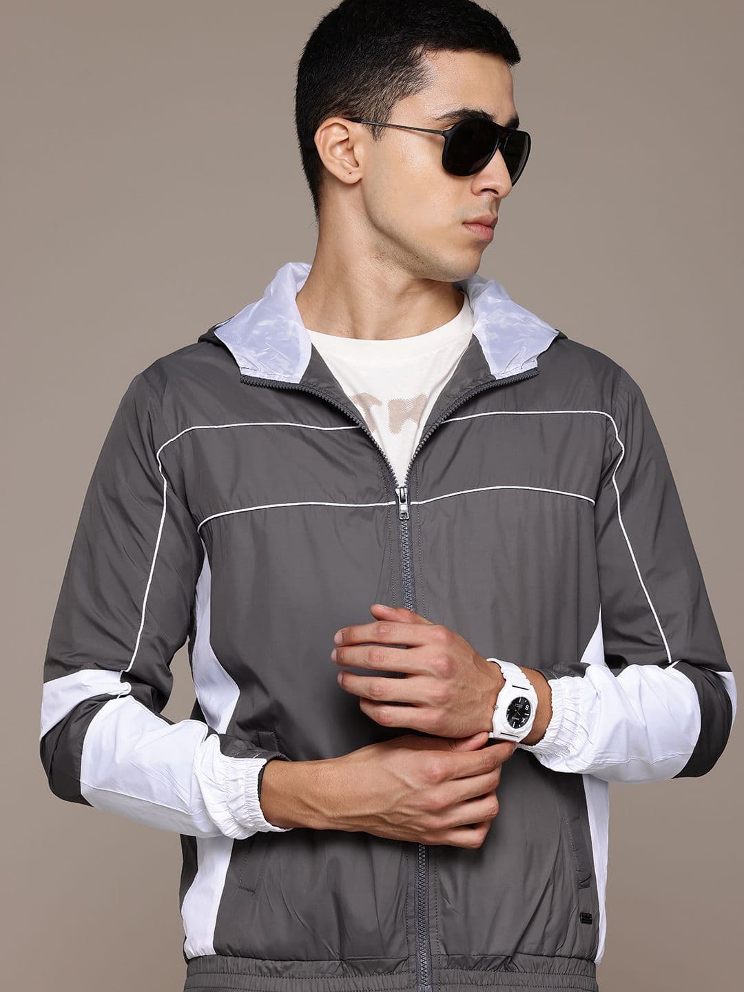 The Roadster Lifestyle Co. Hooded Tailored Jacket - view 1