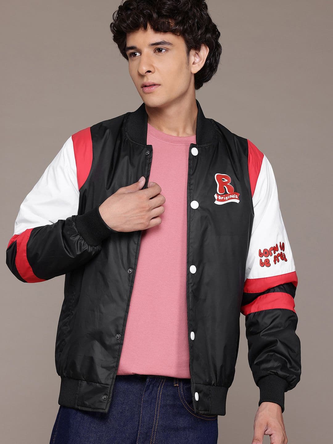 Roadster The Lifestyle Co. Varsity Jacket - view 1