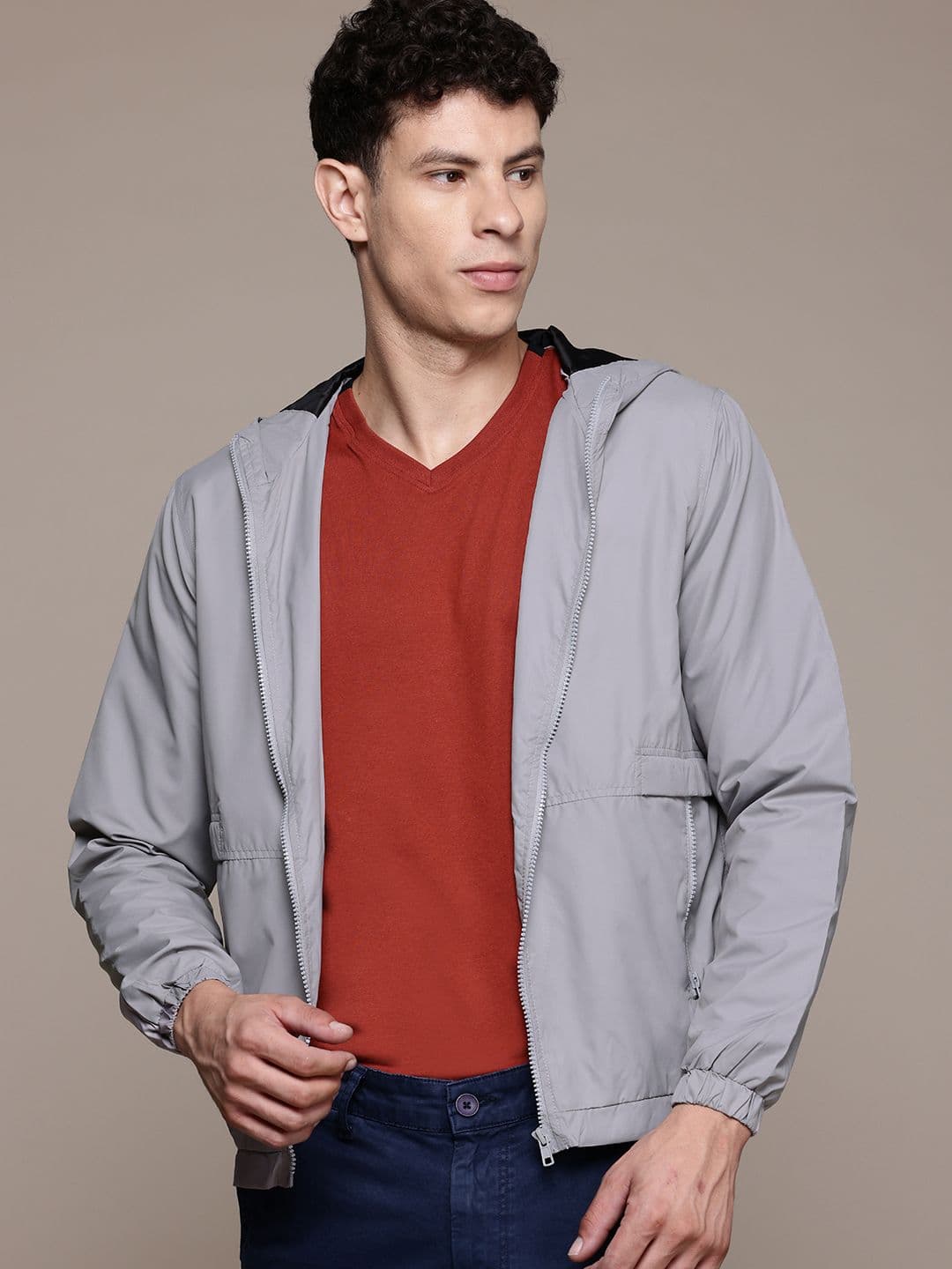 The Roadster Lifestyle Co. Hooded Tailored Jacket - view 1