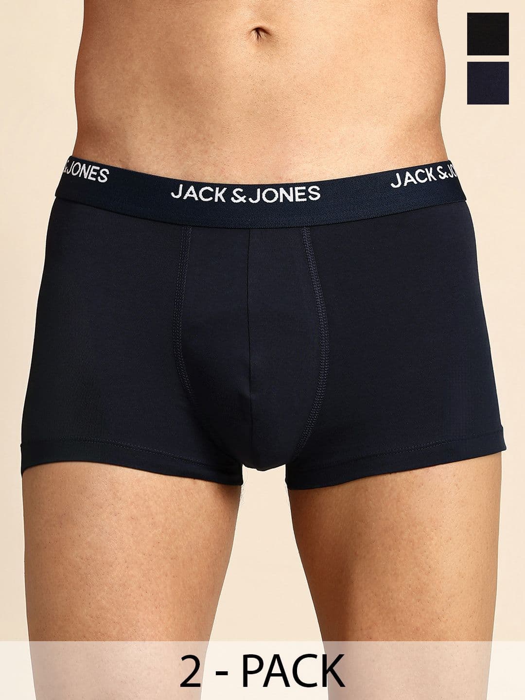 Jack & Jones Men Pack of 2 Low Rise Trunks 2542257024 - view 1
