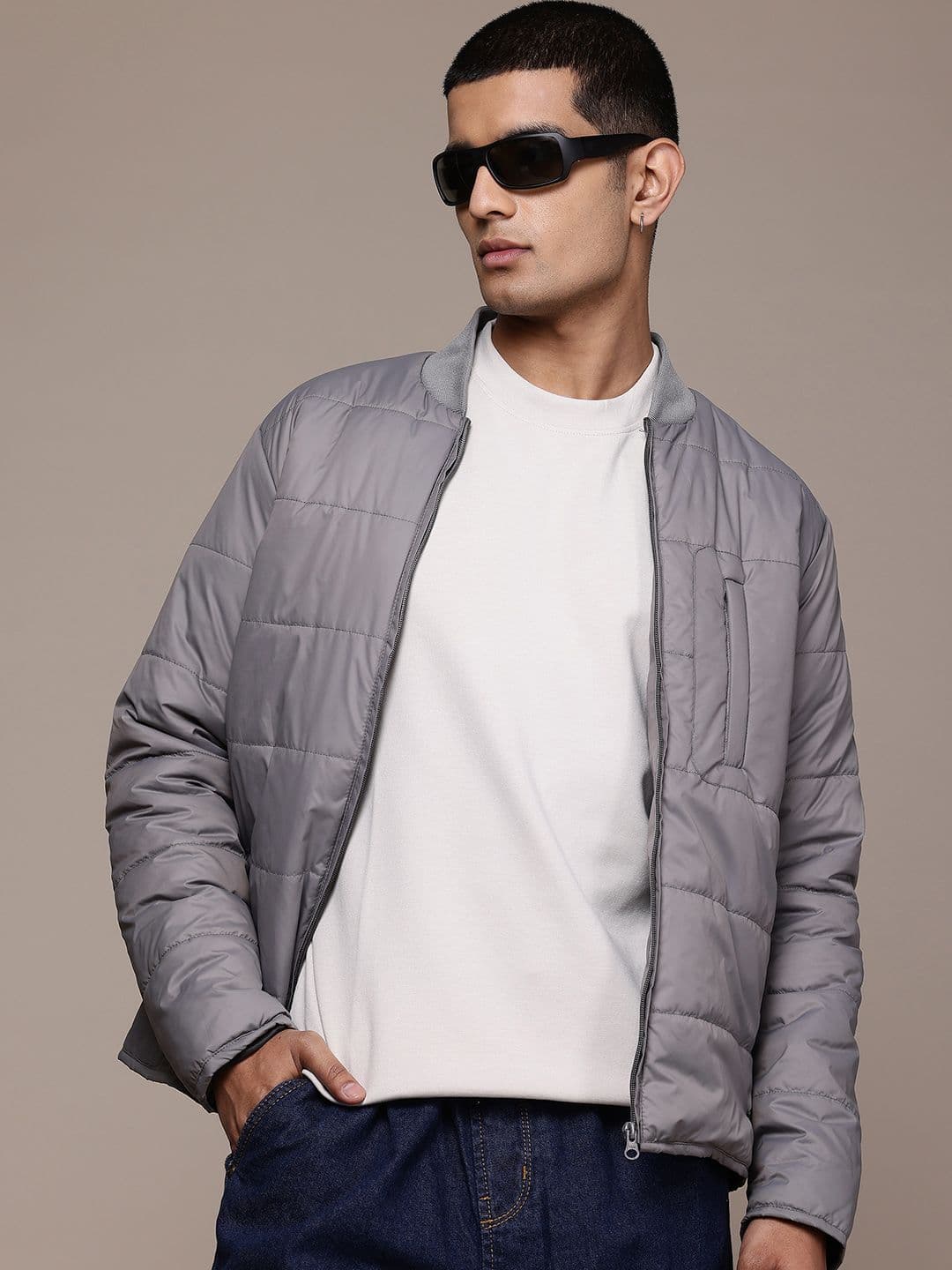 The Roadster Lifestyle Co. Men Padded Jacket - view 1