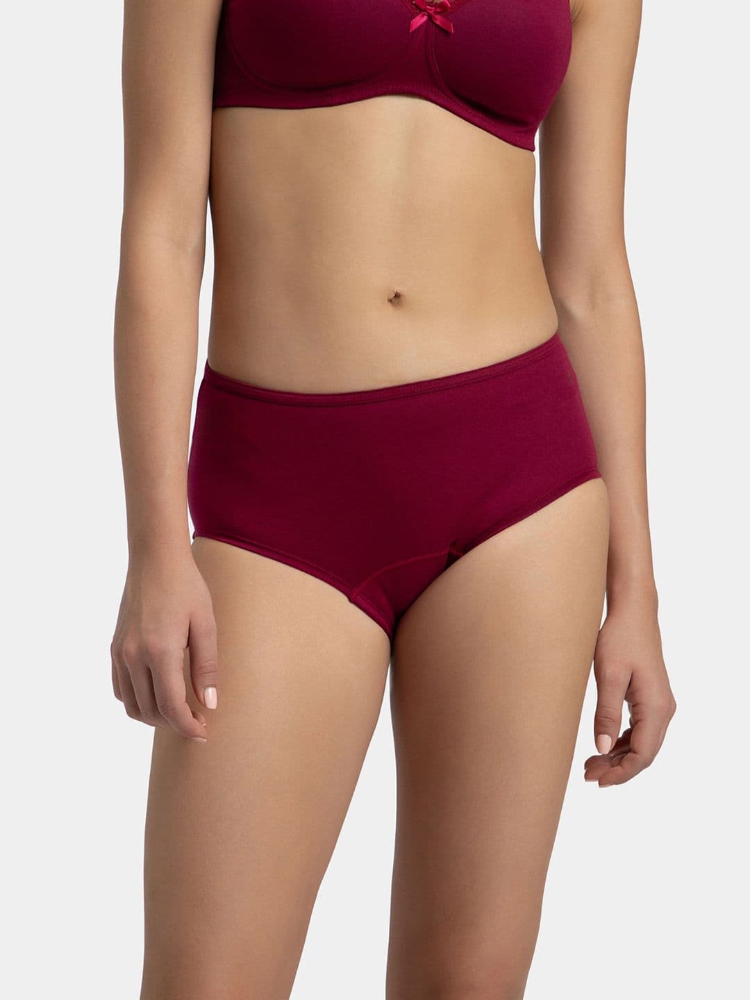 Jockey Super Combed Cotton Period Panty with Leak Proof Inner Absorbent Layer-SW05 - view 1