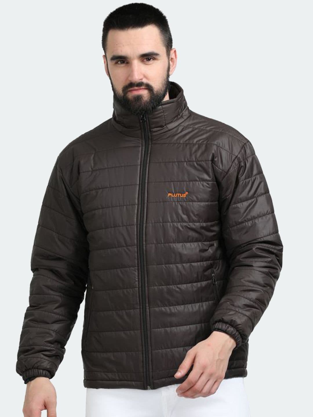 Plutus Mock Collar Puffer Jacket - view 1