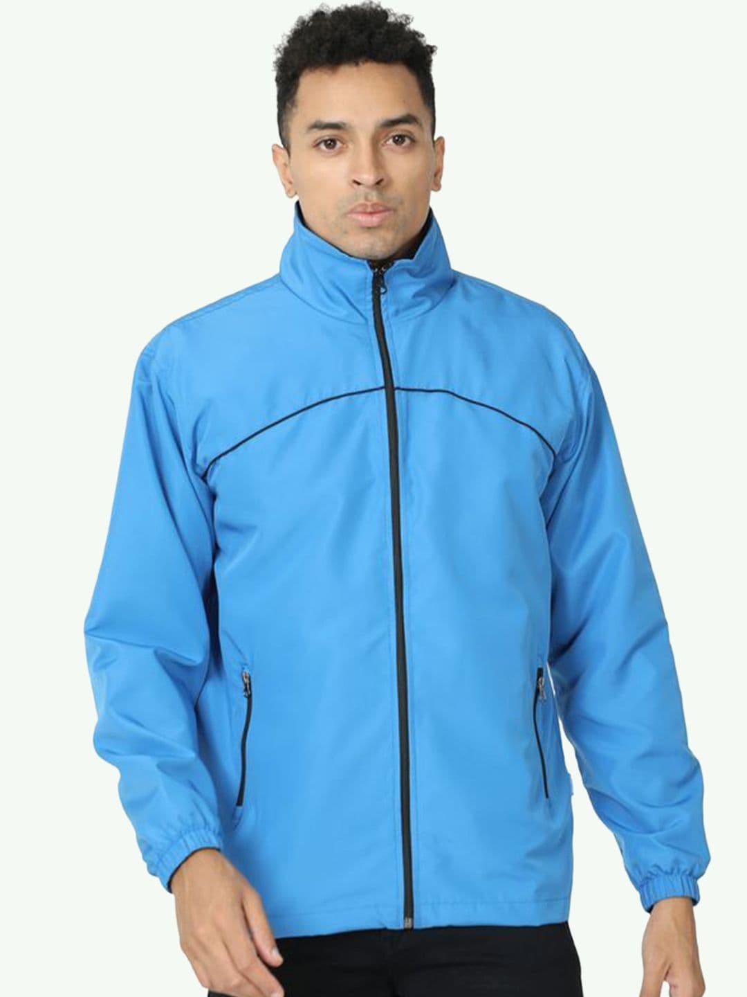 Plutus Mock Collar Windcheater Sporty Jacket - view 1