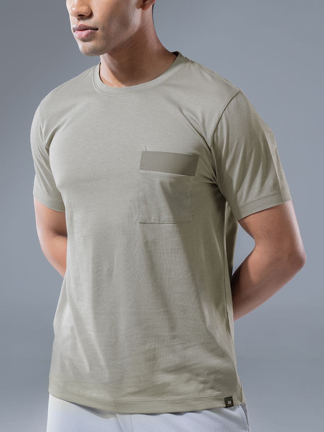 DAMENSCH Round Neck Breeze Elemental Pocket T-Shirt - view 1