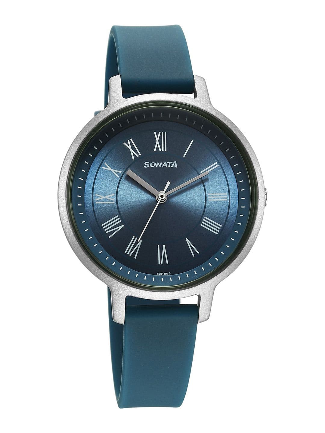 Sonata Splash Quartz Analog With Blue Dial Watch For Women - 87049pp17w - view 1