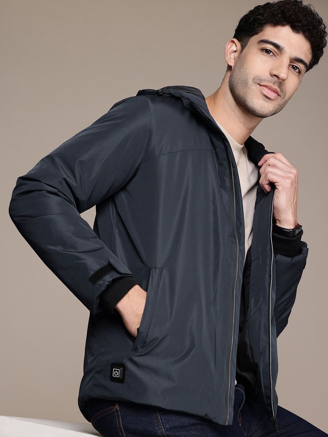 Nautica ThermalPro Heat Control Hooded Padded Jacket - view 1