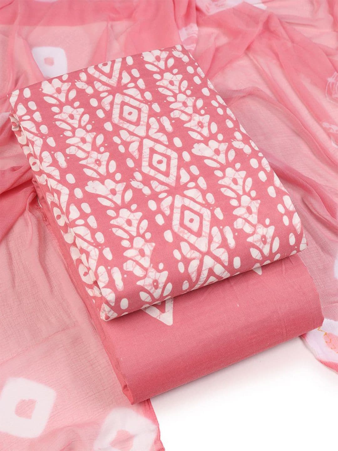 Sun Fashion And Lifestyle Printed Unstitched Dress Material - view 1