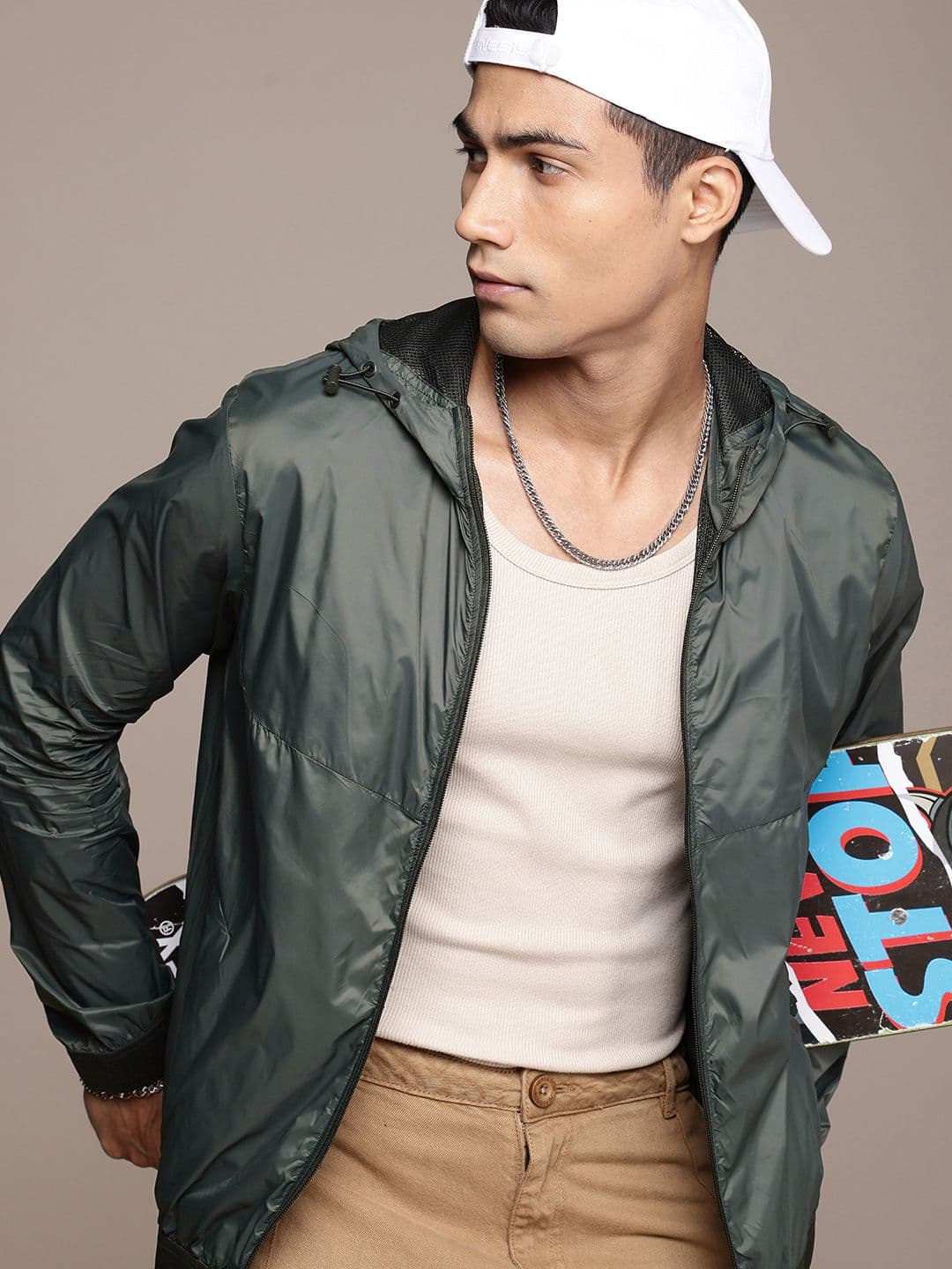 The Roadster Life Co. Hooded Sporty Jacket - view 1