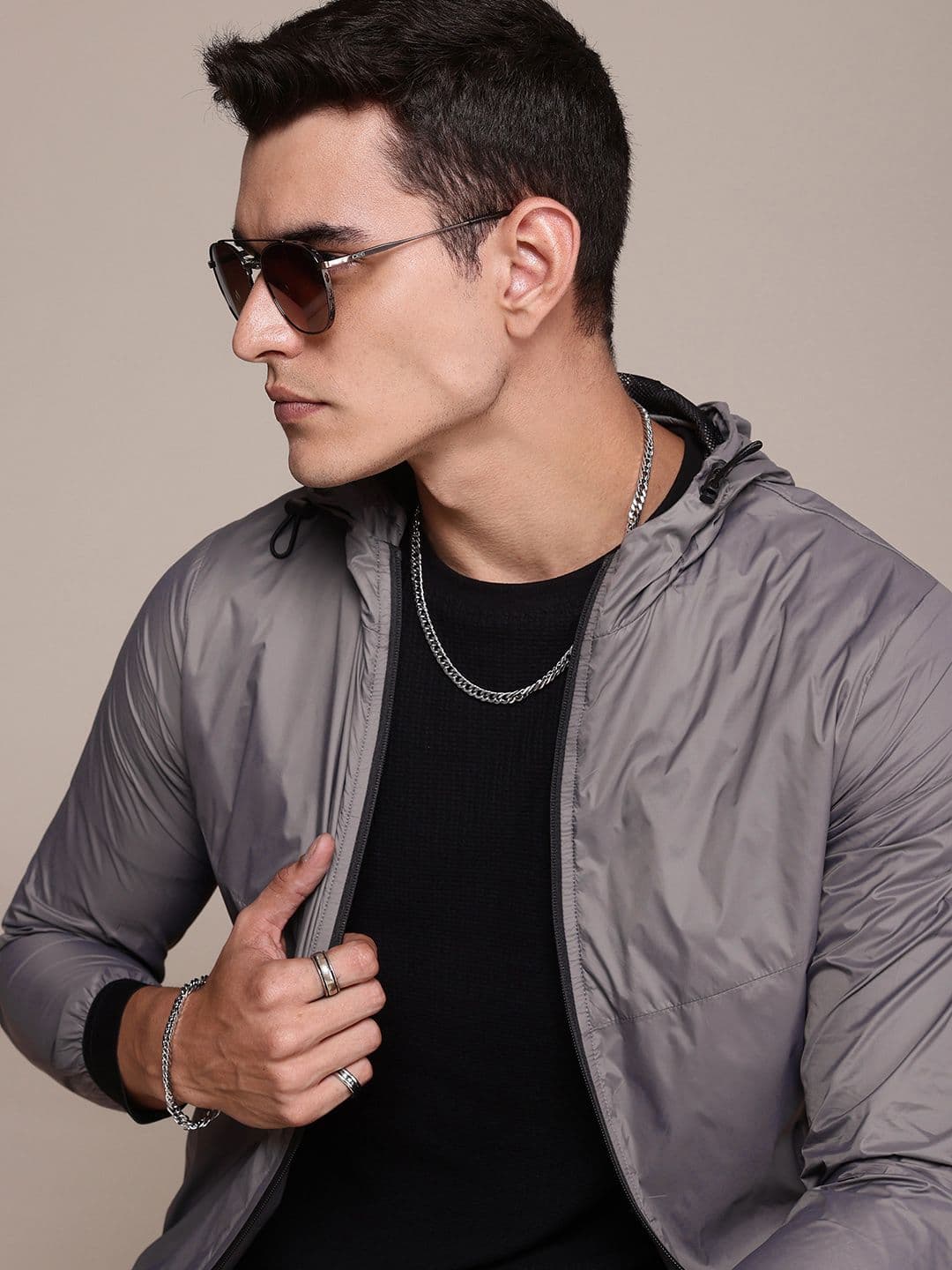 The Roadster Life Co. Hooded Sporty Jacket - view 1
