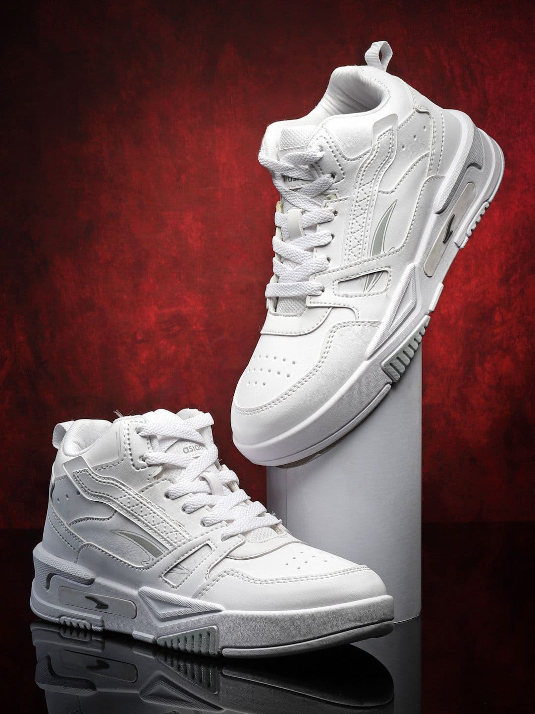 ASIAN Men Round Toe Memory Foam Sneakers - view 1