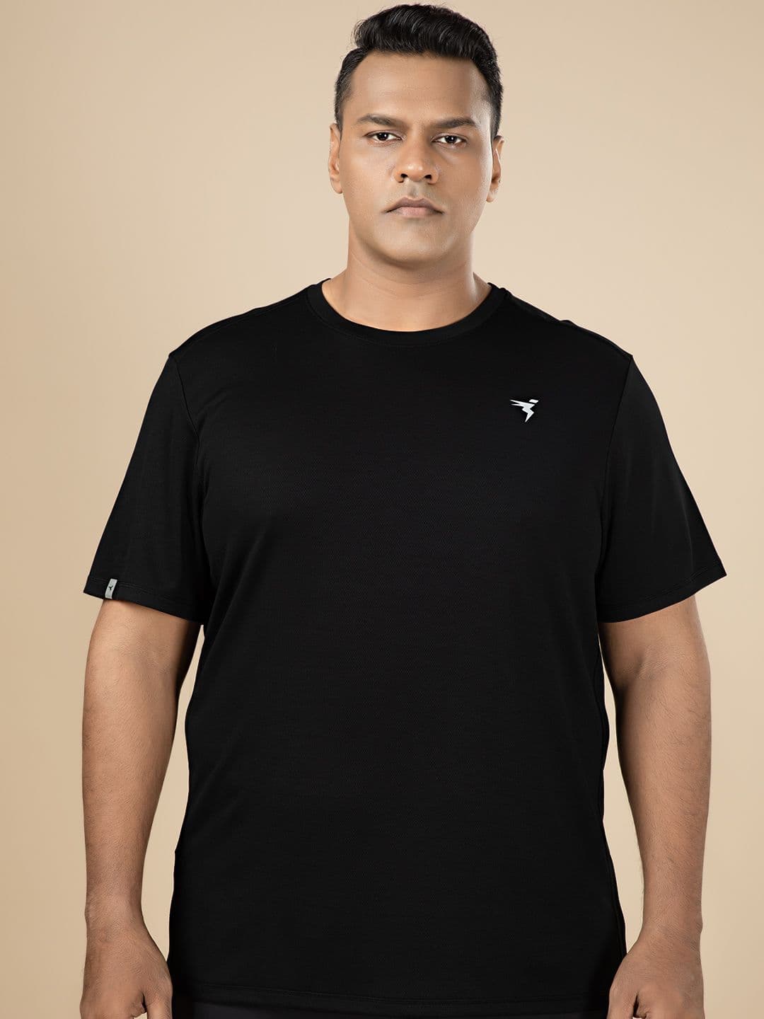 Technosport Men Plus Size Solid Techno Cool Plus Sports Tshirt - view 1