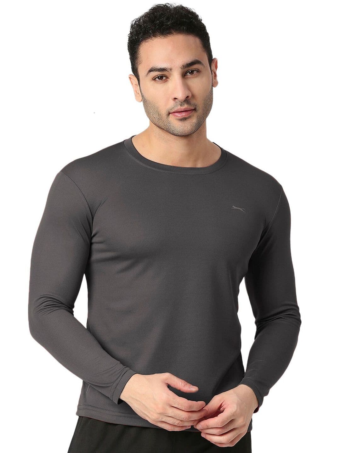 Black Panther Men Round Neck Solid T-shirt - view 1