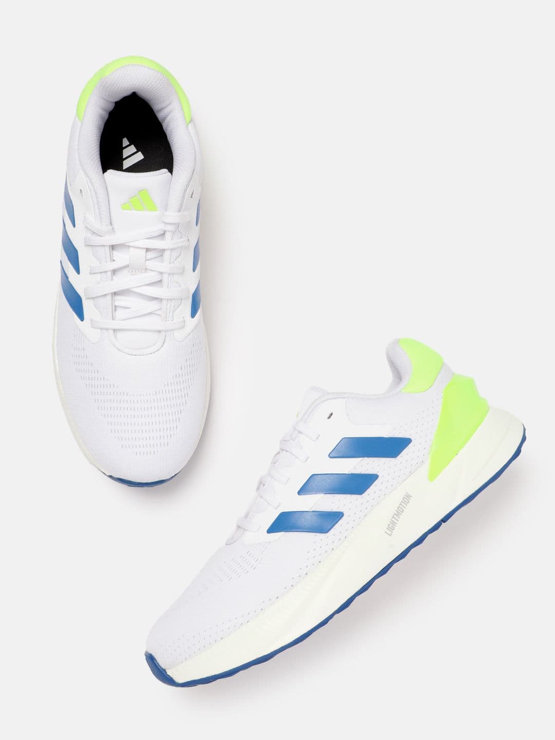 ADIDAS Men Woven Design Lightrun Lit Running Shoes - view 1