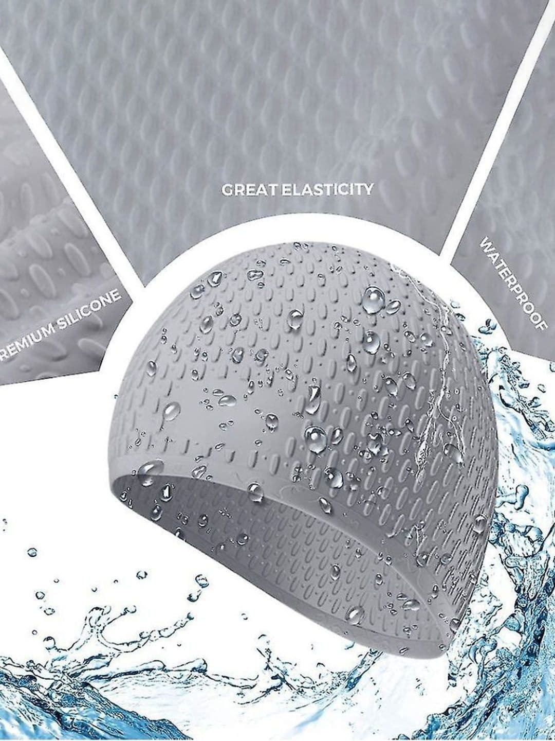 EL REGALO Textured Swim Cap - view 1
