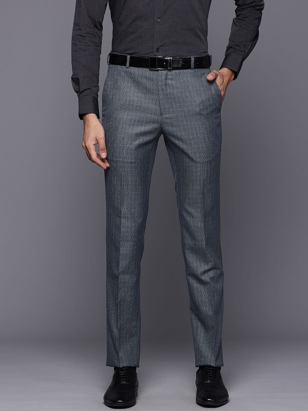 Raymond Men Slim Fit Formal Trousers - view 1