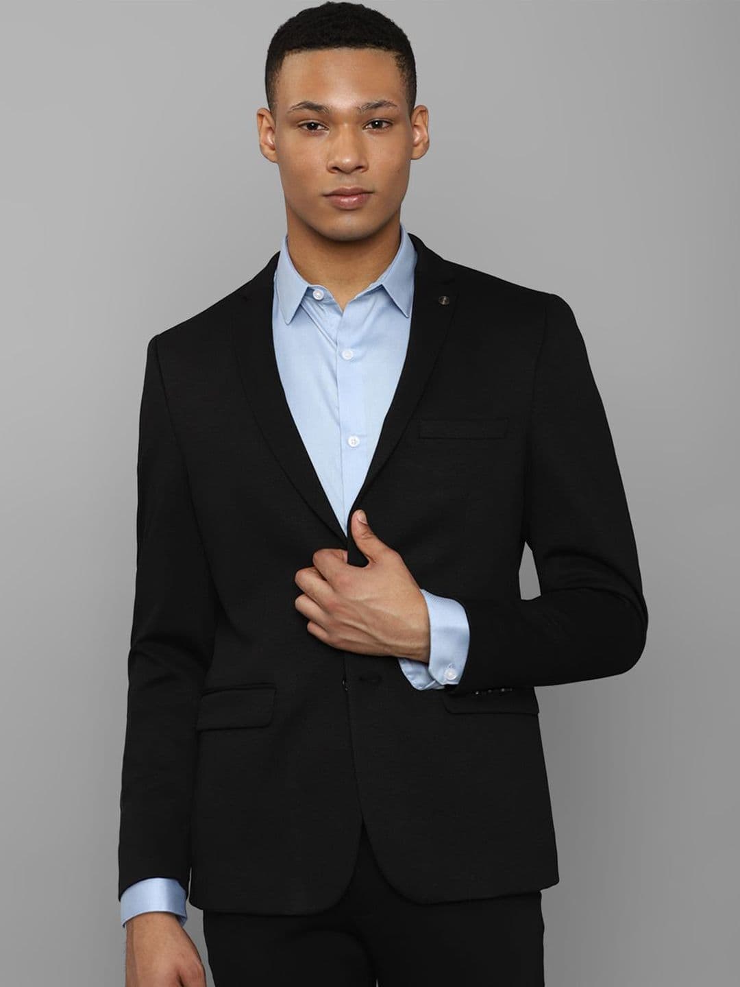 Allen Solly Men Single-Breasted Slim-fit Formal Blazer - view 1