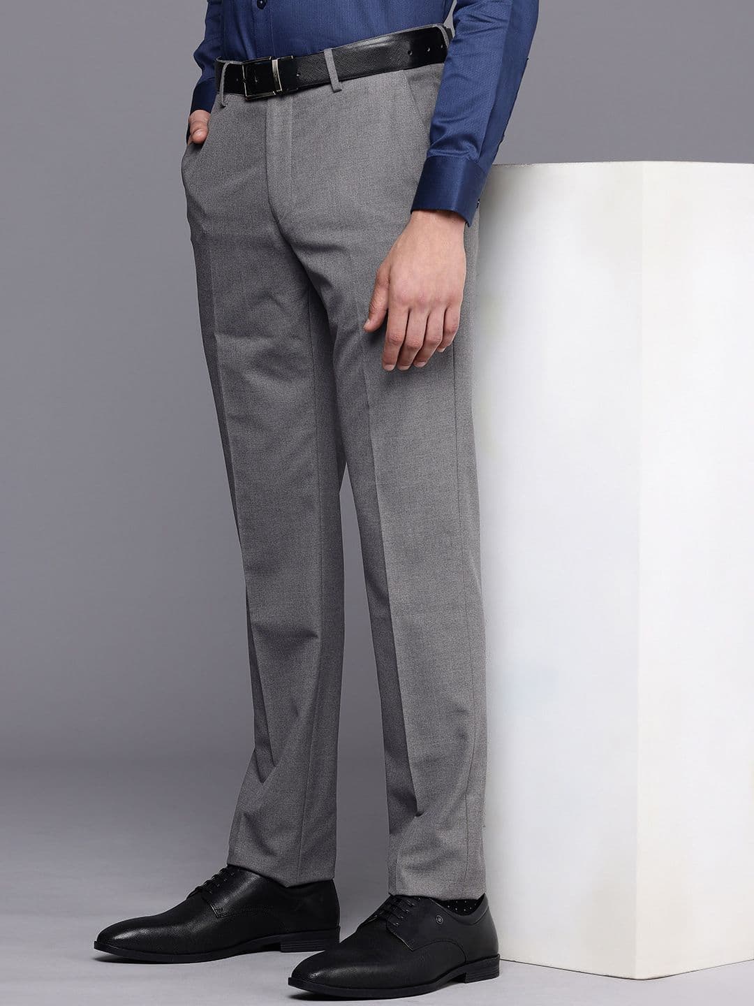 Louis Philippe Men Super Slim Fit Trousers - view 1