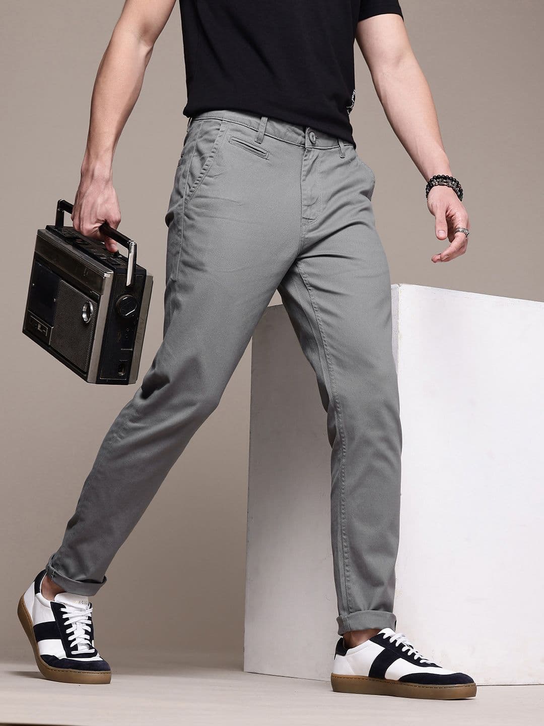 Roadster Men Chinos Trousers - view 1
