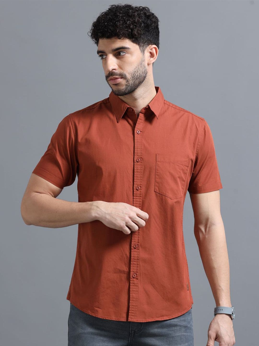 The Roadster Lifestyle Co Pure Cotton Casual Shirts - view 1