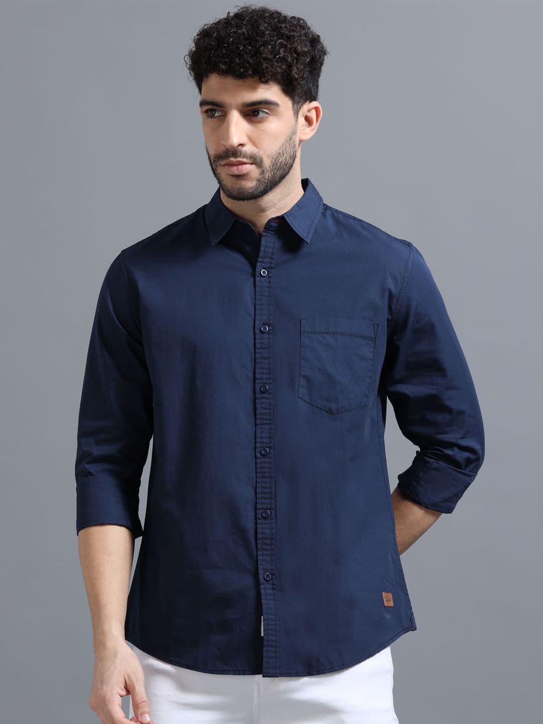 The Roadster Lifestyle Co Cotton Full Sleeve Shirts - view 1