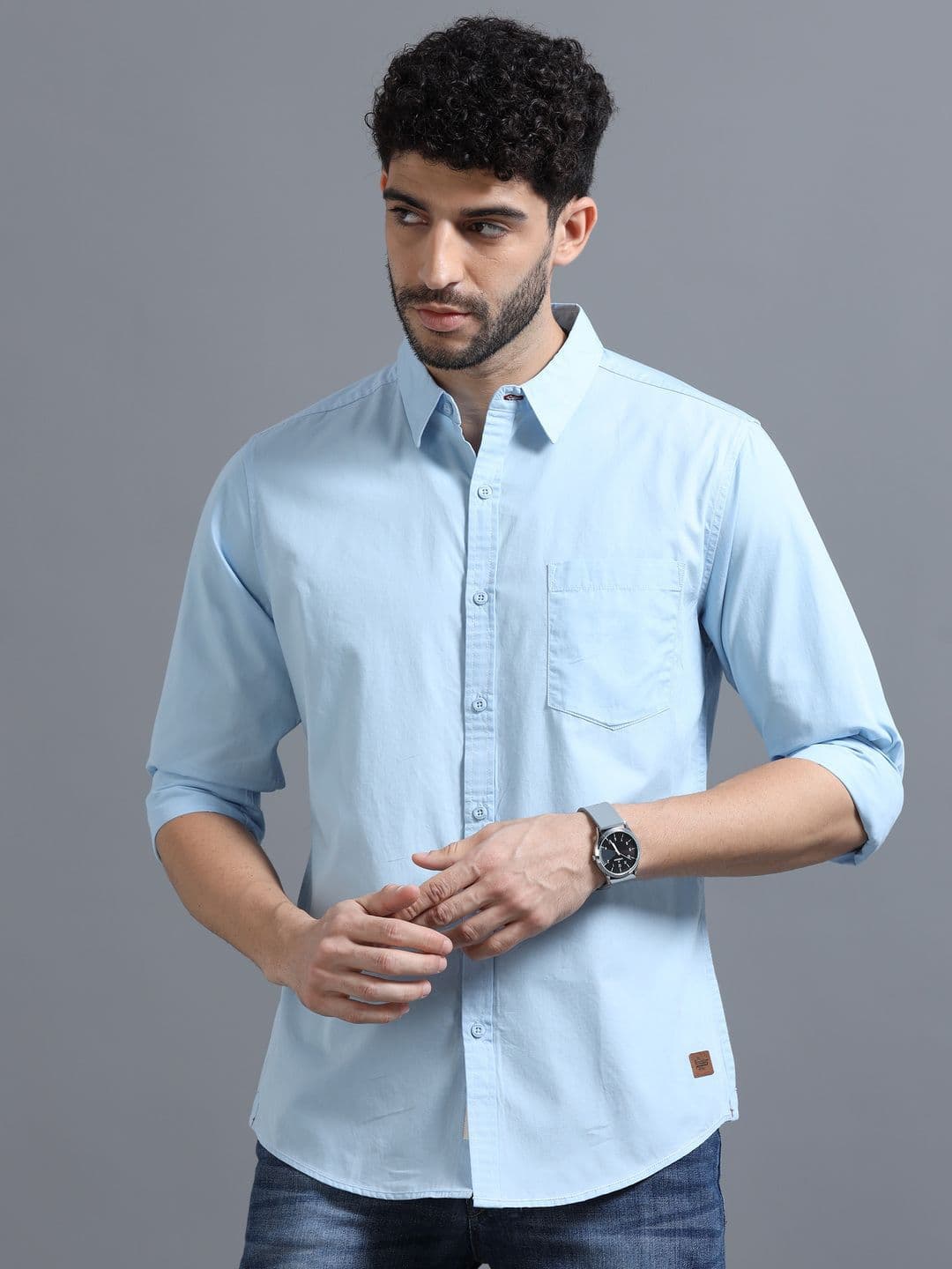 The Roadster Lifestyle Co Pure Cotton Full Sleeve Shirts - view 1