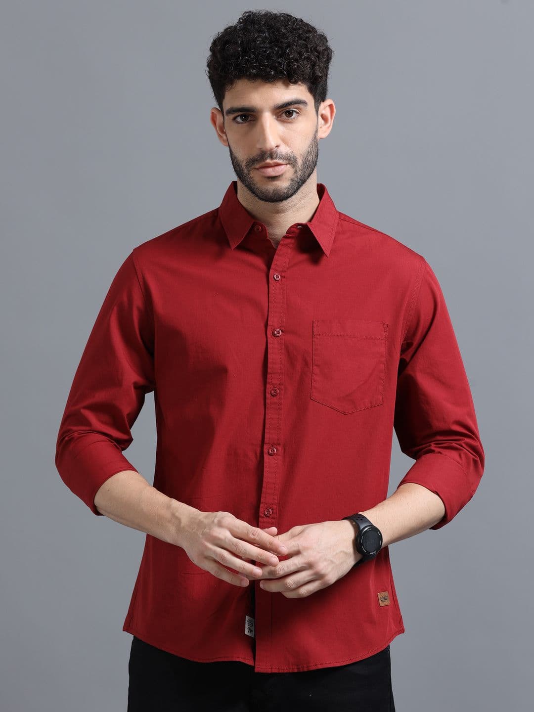 The Roadster Lifestyle Co Cotton Full Sleeve Shirts - view 1